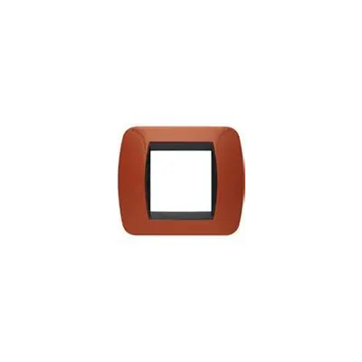 Placa ornament 3 module Teracota Bticino Living