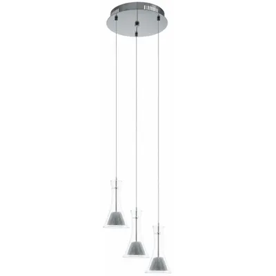 Lampa suspendata Musero,3x5.96w,transparent