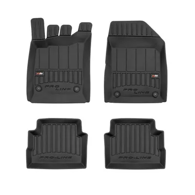 Set covorase cauciuc 4 piese proLine 3D, fata spate negru, potrivit OPEL VECTRA C 04.02-01.09