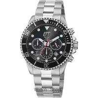 Ceas ETT Eco Tech Time ETT EGS-11607-25M Professional Solar Radio Controlled Chronograph 44mm 20ATM