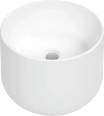 Lavoar ceramic, montare blat, 37.5x37.5 cm, alb, Deante Arnika