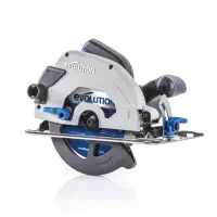 Fierastrau circular de mana, 1600W, 3700 RPM, Evolution S185CCSL cu disc metal 185 mm