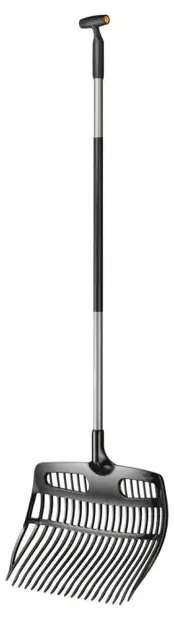 Greblă pentru frunze Fiskars - Ergonomic, 150 x 48 cm