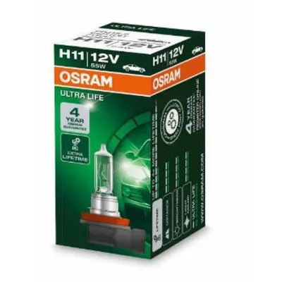 Bec auto halogen pentru far Osram Ultra Life H11 55W 12V