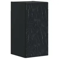 vidaXL Dulap de perete pentru baie DELFT Negru 30 x 31 x 59 cm
