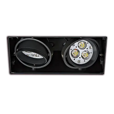 Noir-TR-S/A2 2x50W GU5,3 MR16, 12V, IP20, alb