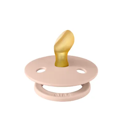 Suzeta Bibs Colour Latex tetina anatomica 0 luni + Blush