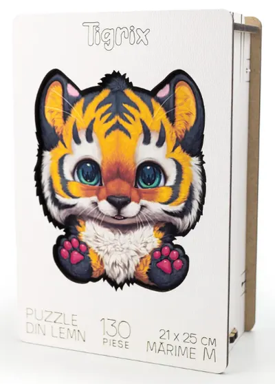 Puzzle din lemn - Tigrix