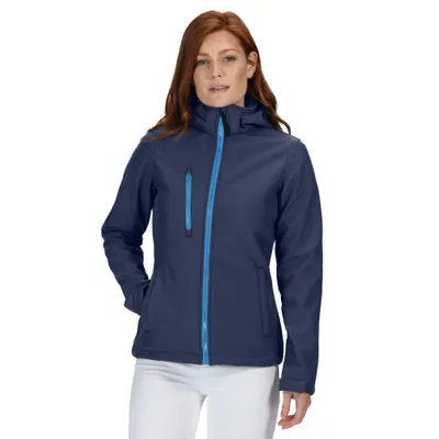 Jacheta Soft Shell Drumeții În Natură Regatta Venturer 3 Straturi Membrană Femei