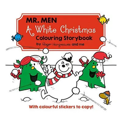 Mr Men A White Christmas Colouring Storybook