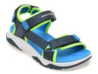 Sandale SKECHERS bleumarin, TREAD SEEKER, din material textil
