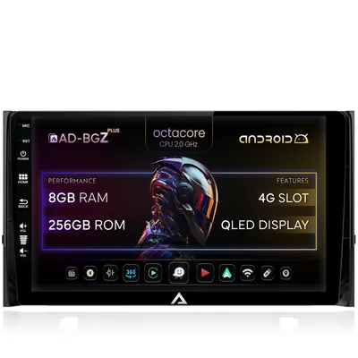 Navigatie Skoda Kodiaq, Android, Z-Octacore 8GB RAM + 256GB ROM, 10.1 Inch - AD-BGZ10008+AD-BGRKIT028