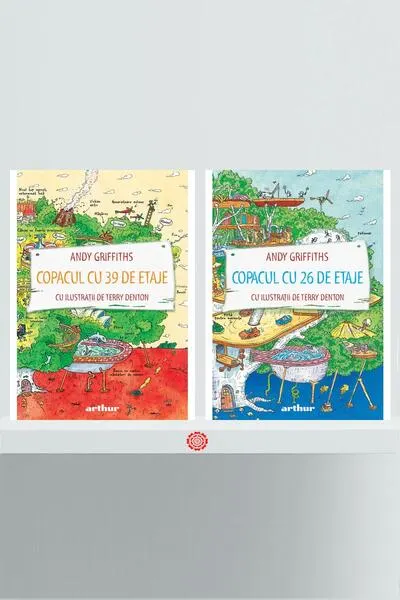 Pachet Copacul cu 26 de etaje și Copacul cu 39 de etaje - Hardcover - Andy Griffiths
