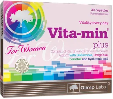 Vita-Min Plus for Women, 30 capsule, Olimp