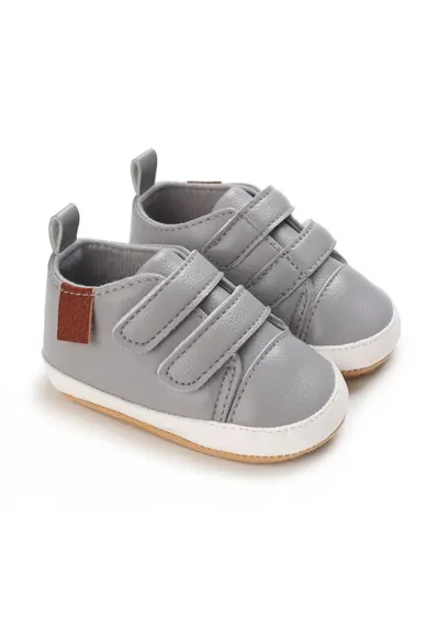 Pantofi Sport Casual - Piele ecologica - Baieti - Gri