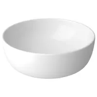 Lavoar pe blat alb 40 cm, rotund, Cersanit Moduo