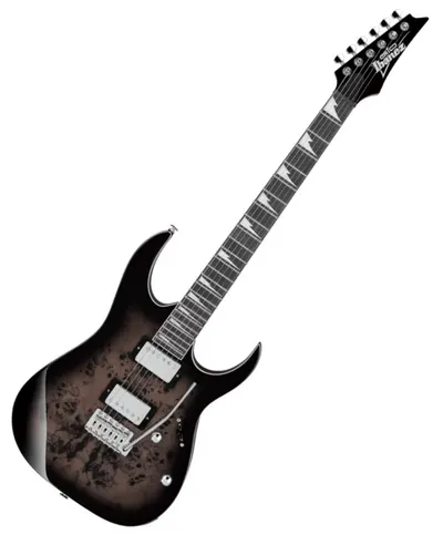 Chitara electrica Ibanez - GRG220PA1, Transparent Brown Black Burst