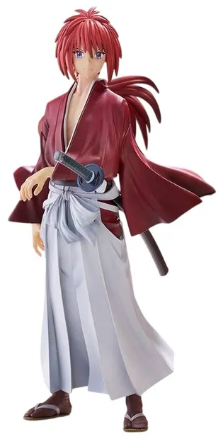 Statuetă FuRyu Animation: Rurouni Kenshin - Kenshin Himura (Trio-Try-iT), 19 cm