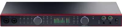 Placă de sunet Focusrite Scarlett – 18i20 4th Gen, negru