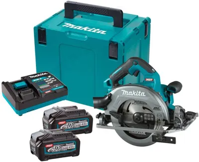Ferăstrău circular Makita - HS004GM202U, 40V max XGT, 2 x BL4040 Li-ion