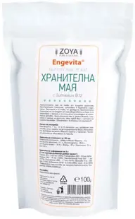 Engevita Drojdie nutritivă cu vitamina B12, 100 g, Zoya