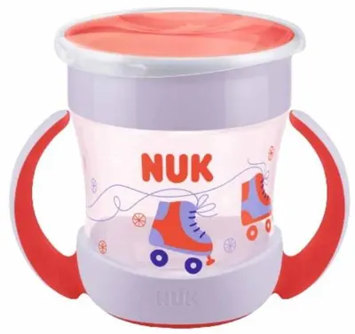 Cupa pentru copii NUK Evolution - Mini, 160 ml, pentru fete