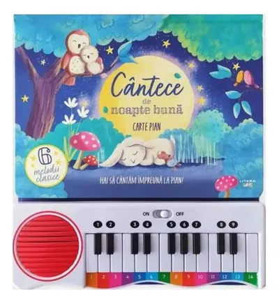 Cântece de noapte bună. Carte pian - Hardcover - ***