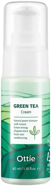 Ottie Green Tea Cremă pentru față cu extract de ceai verde, 40 ml