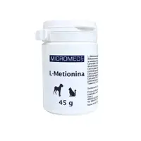 Micromed L-Metionina: 45g, supliment urinar pentru câini și pisici