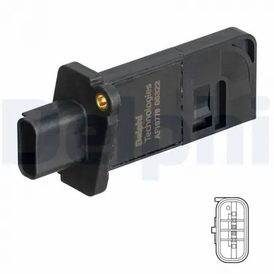 Senzor Debitmetru (4 Pin, Cartus) Potrivit Ford Focus Iv, Kuga Iii, Puma, Tourneo Connect V408 Nadwozie Wielko, Transit Connect, Transit Connect V408 Minivan 1.5d 05.15