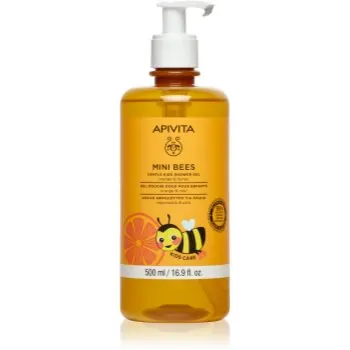 Apivita Mini Bees Gentle Kids Shower Gel Orange&Honey gel de dus pentru corp si par pentru copii