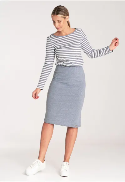 Rochie model M1057 - dungi - gri - bumbac
