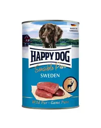 HAPPY DOG Sensible Pure Sweden Vânat 400 g hrană umedă pentru câini