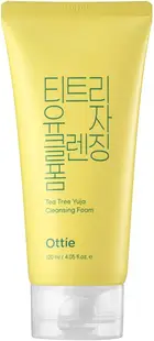 Ottie Tea Tree Yuja Spumă de curățare facială cu arbore de ceai, 120 ml