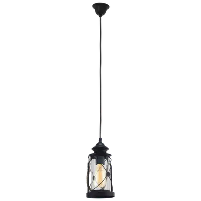 Lampa suspendata BRADFORD negru 220-240V,50/60Hz IP20