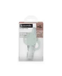 Lantisor clips pentru suzeta Suavinex Wonderland verde