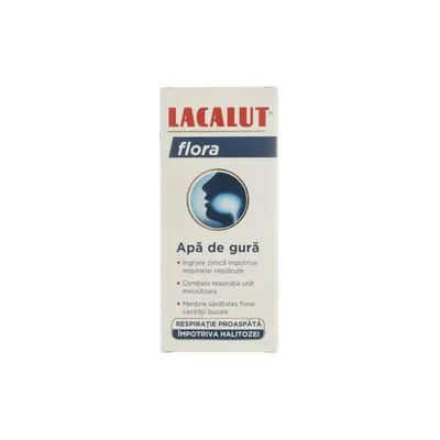 Lacalut Flora Apa de Gura Antiplaca 300ml