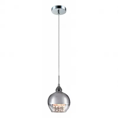 Lampa suspendata Fusion Iceberg,1 x E14,D.150,cm,H.1000 cm,Nichel