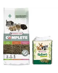 VERSELE-LAGA Complete Cavia hrana pentru porcusori de Guineea 8 kg + Fan timoftica