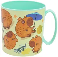 Cană pentru copii pentru cuptor cu microunde Stor Capybara - 390 ml