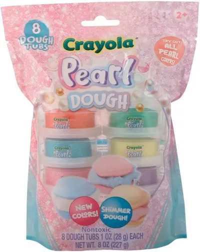 Set de plastilină Crayola – Pearl, 8 culori