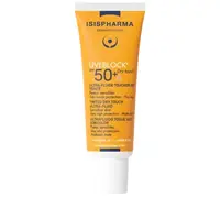 UVEBLOCK SPF 50+ Dry Touch Medium Tinted – Protectie solara nuantatoare cu efect matifiant, 40 ml, IsisPharma