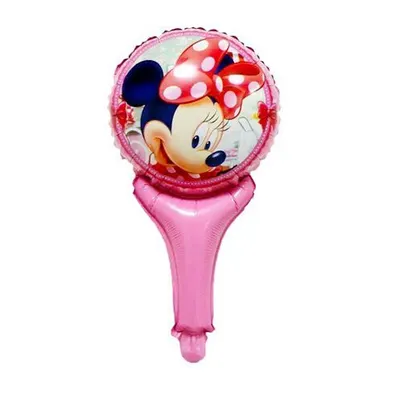 Balon din Folie Roz cu Personaj Drăguț 50cm – Ideal pentru Petreceri și Aniversări