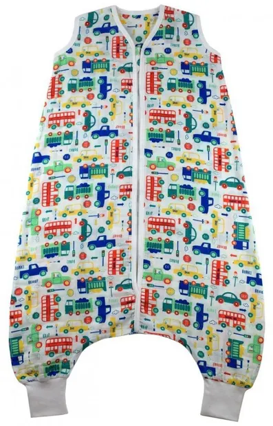 Sac de dormit cu picioruse Bamboo Vehicles 5-6 ani 0.2 Tog