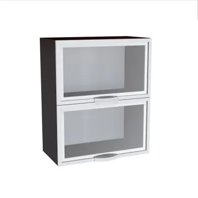 Corp superior vitrina 60 cu 2 usi orizontale Zebra