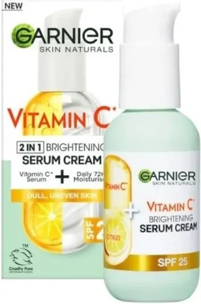 Garnier Skin Naturals Ser-cremă facială Vitamin C, SPF25, 50 ml