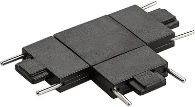 Conector în formă de X Rabalux - LiTrack, Connect+ 70202, negru
