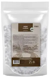 MSM pudră, 1 kg, Dragon Superfoods