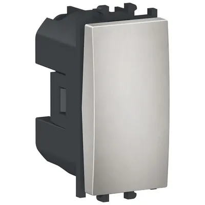 Intrerupator cap scara 1 modul Schneider Easy Styl LMR0104004, argintiu