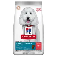 HILL'S Science Plan No Grain Hypoallergenic, M, Somon, hrană uscată fără cereale câini, sistem digestiv, alergii, 12kg